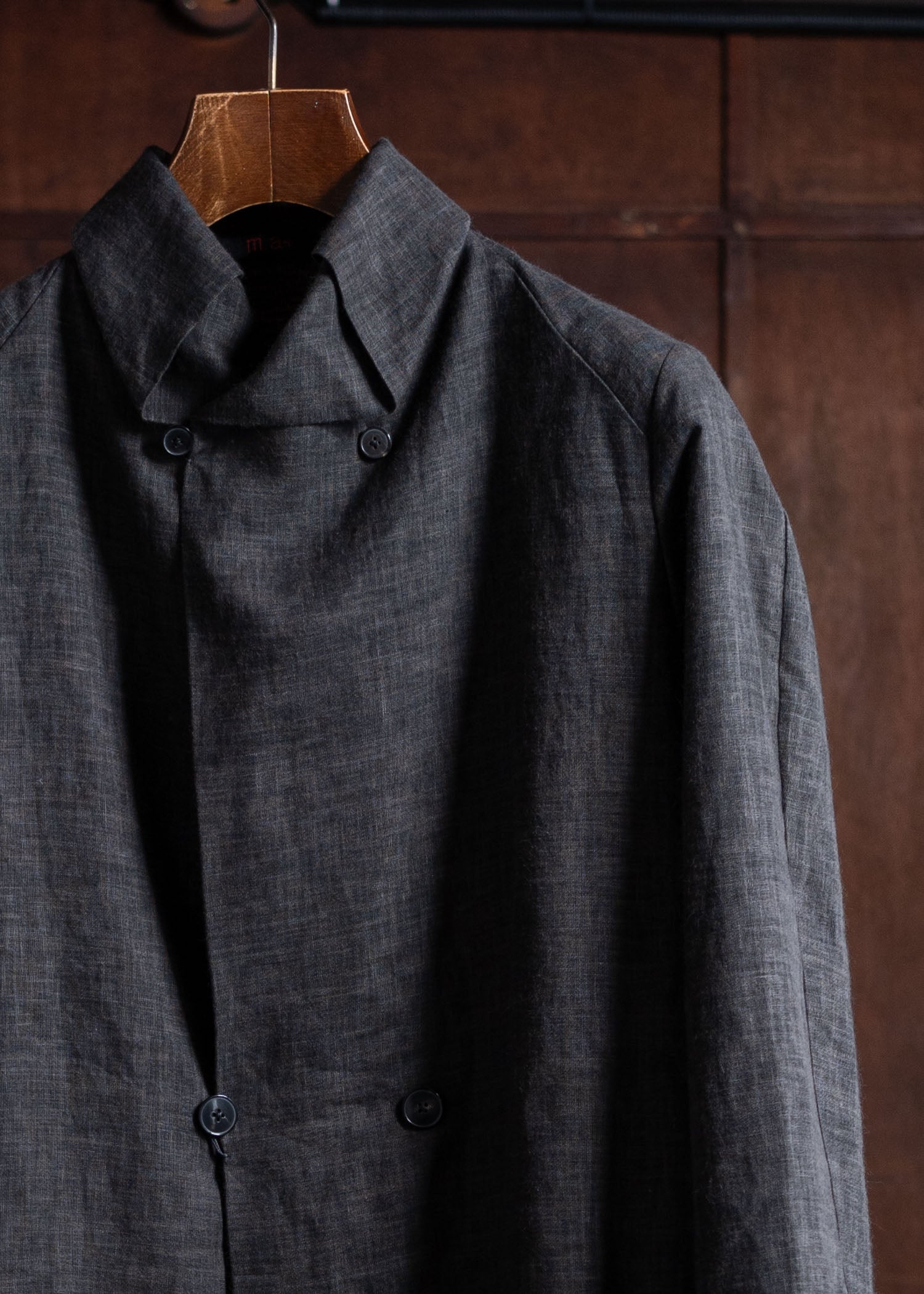 ma+ 23SS Selvedge Cotton Shirt Coat