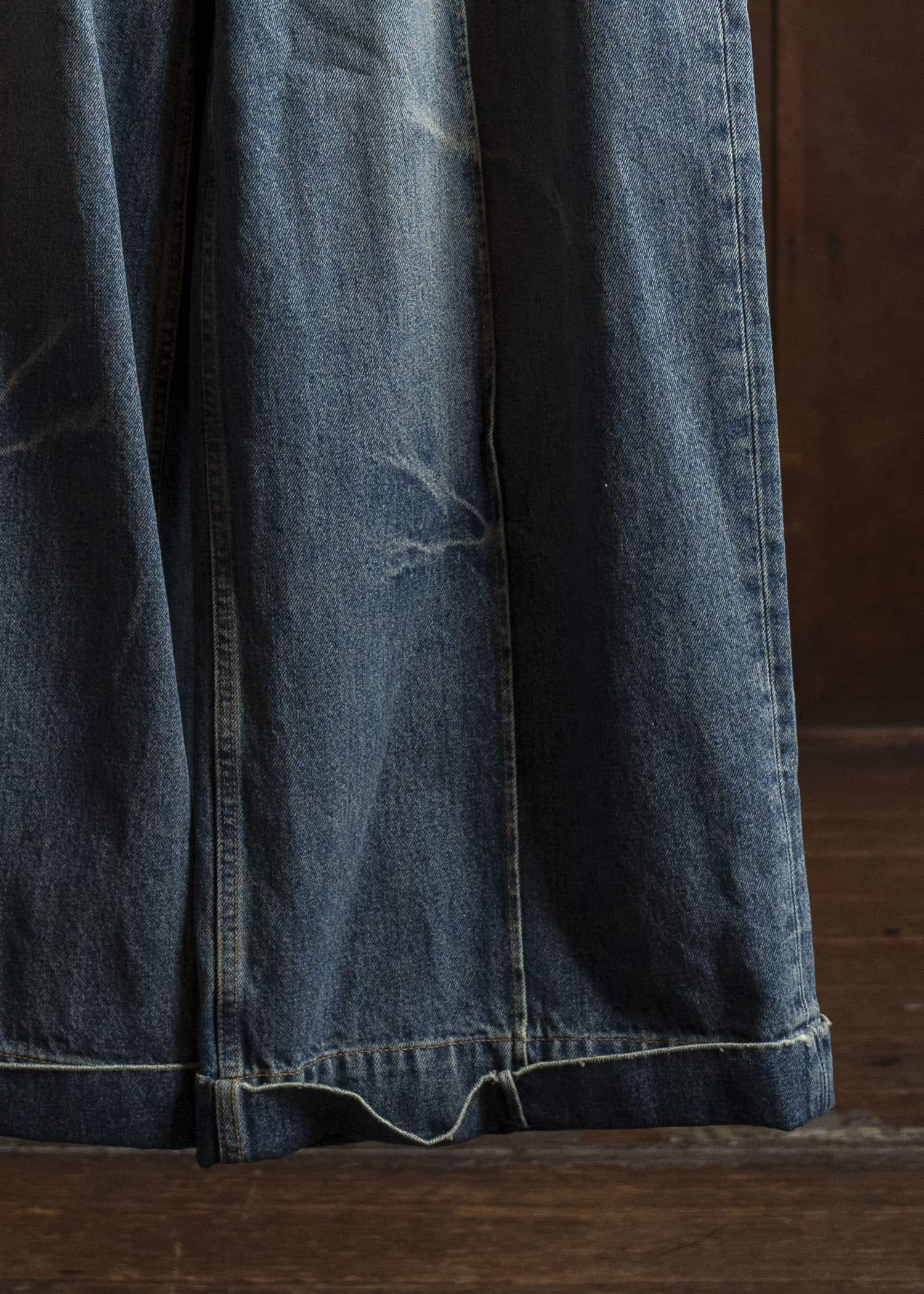 HED MAYNER DENIM PANTS H B251-402-DARK BLUE HMMB67035A- HB251