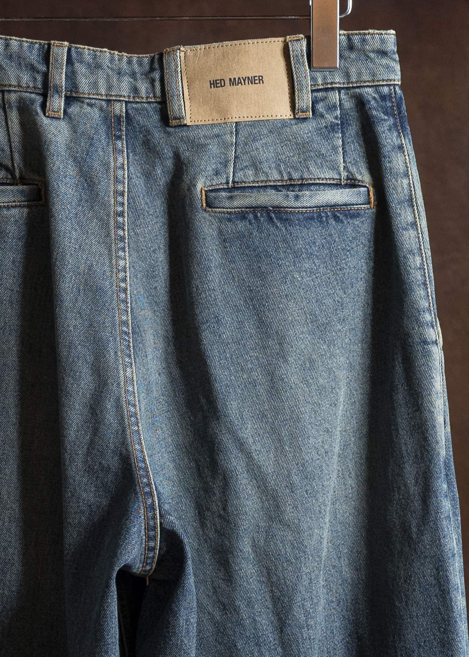 HED MAYNER DENIM PANTS H B251-402-DARK BLUE HMMB67035A- HB251