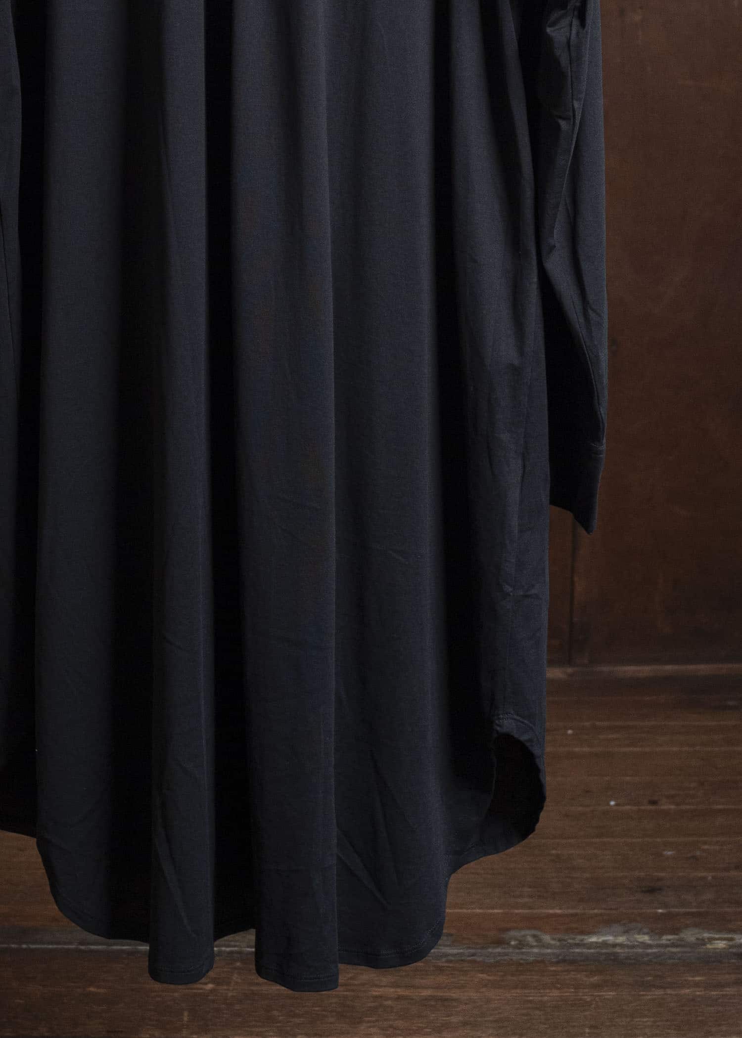 ANN DEMEULEMEESTER フロントバックコットンロングシャツ