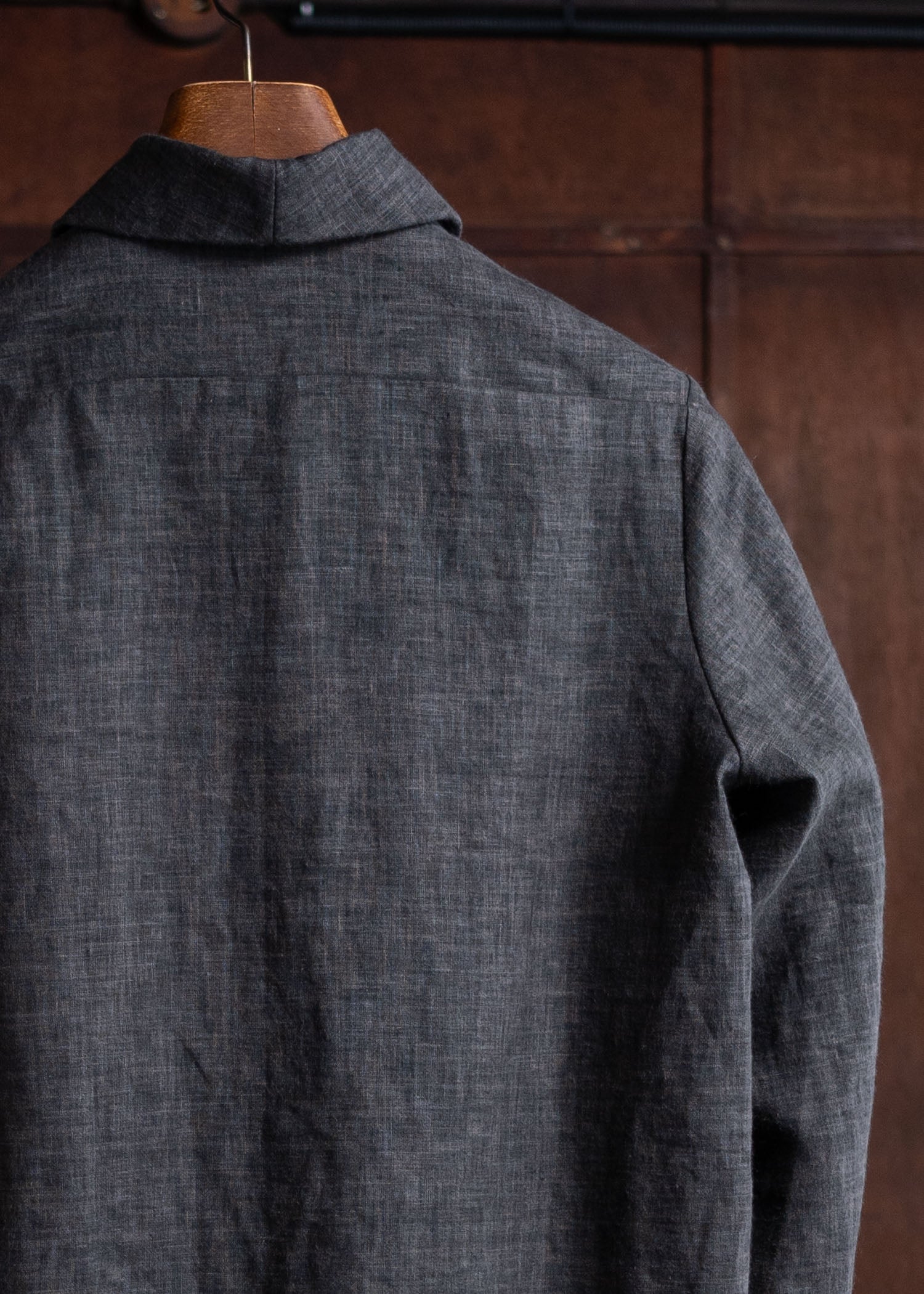 ma+ 23SS Selvedge Cotton Shirt Coat