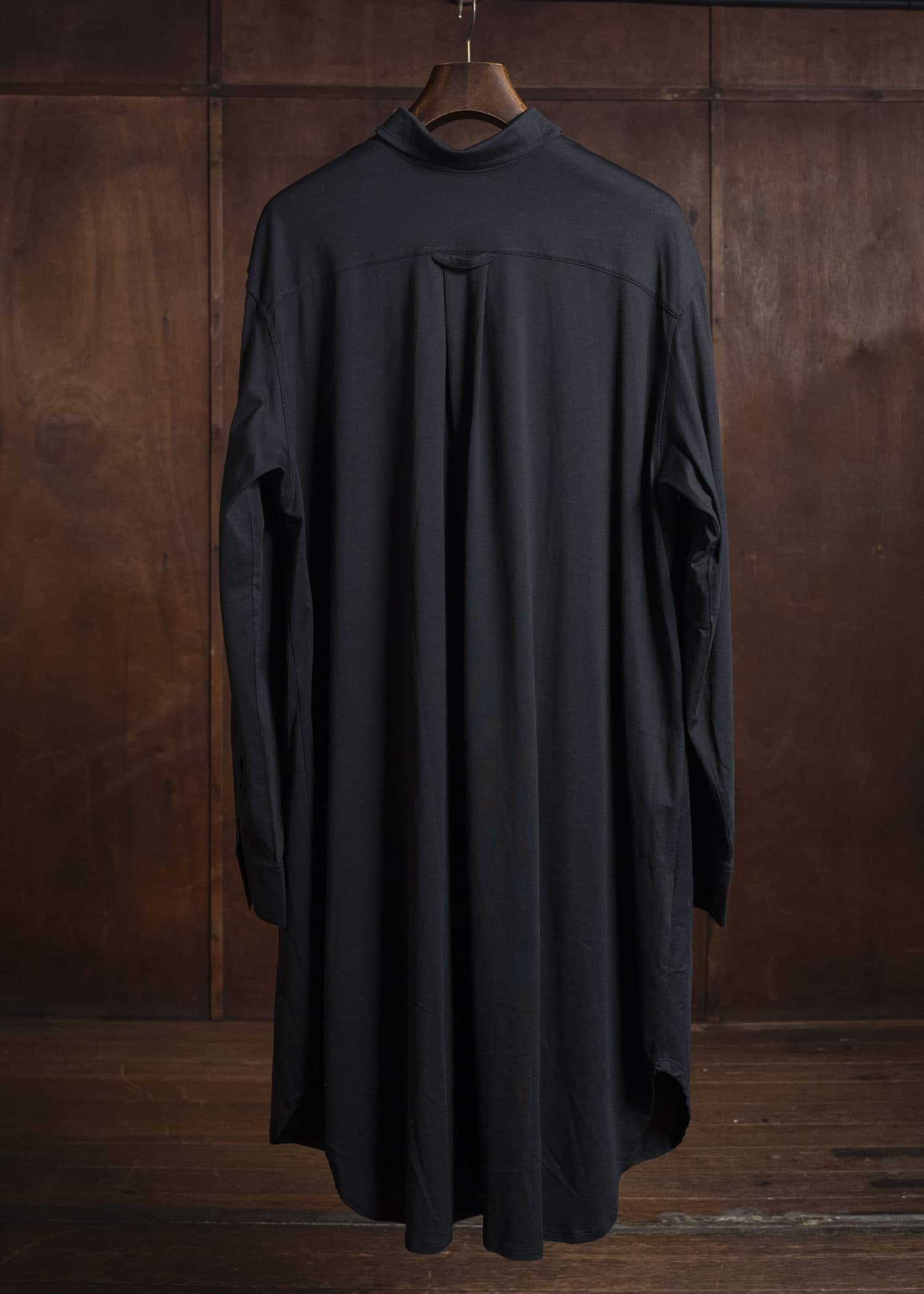 ANN DEMEULEMEESTER フロントバックコットンロングシャツ