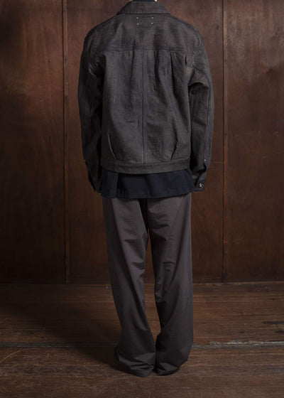 YOKO SAKAMOTO Pleats BlouseYS-25SS-16-KAKISHIBU