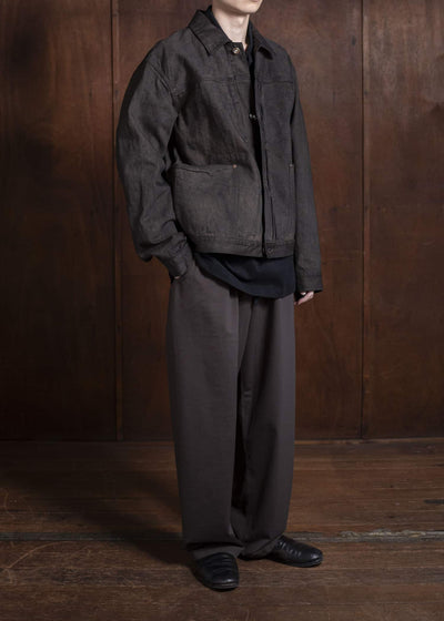 YOKO SAKAMOTO Pleats BlouseYS-25SS-16-KAKISHIBU