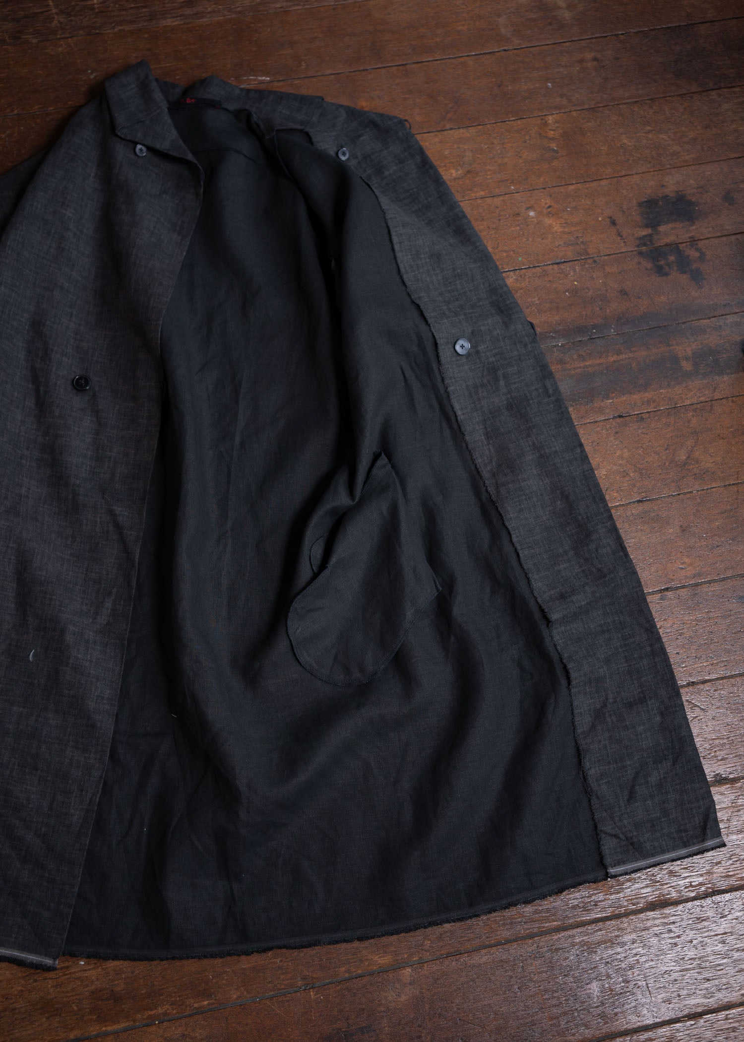 ma+ 23SS Selvedge Cotton Shirt Coat