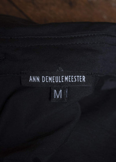 ANN DEMEULEMEESTER フロントバックコットンロングシャツ