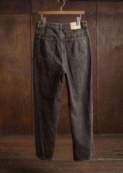 HED MAYNER DENIM PANTS H B252- 200-BROWN HMMB67021A- HB252