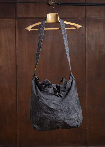 YOKO SAKAMOTO Researcher Bag - LargeYS-RE-BAG-L-SUMI INK