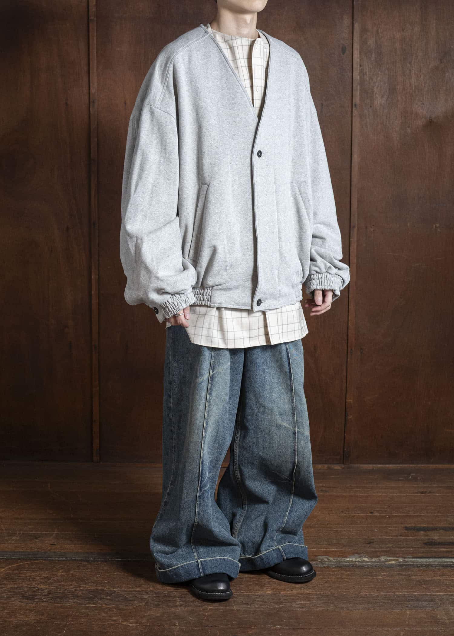 HED MAYNER DENIM PANTS H B251-402-DARK BLUE HMMB67035A- HB251