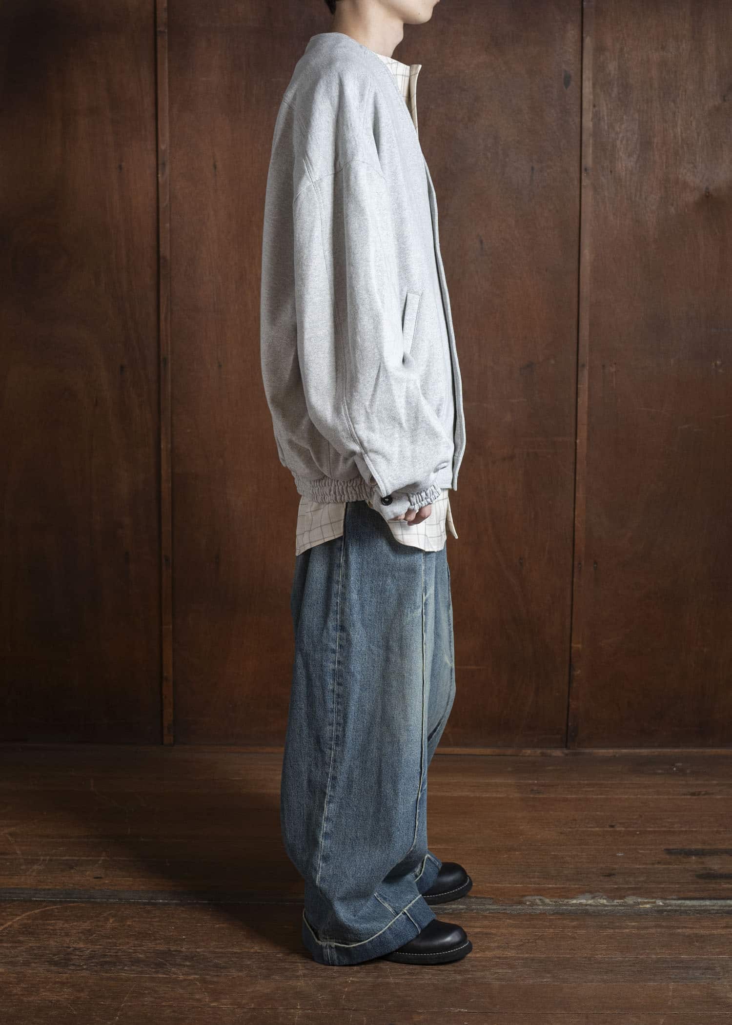 HED MAYNER DENIM PANTS H B251-402-DARK BLUE HMMB67035A- HB251