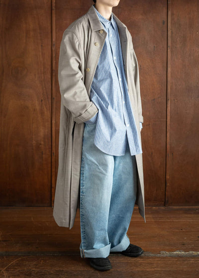 HED MAYNER LIGHT COOL WOOL TRENCH COAT HMMY10001A-HY008