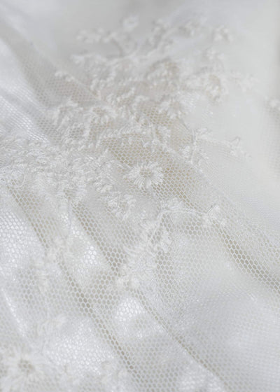 Peng Tai Lace Blouse Dress Beige PW25C02-1