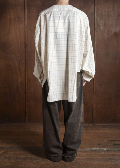 HED MAYNER BONDED FRONT SHIRT HB208-262-MEDIUM BEIGE HMMB60027A- HB208