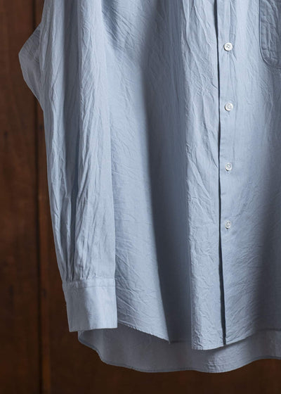 YOKO SAKAMOTO Regular Collar ShirtYS-25SS-71-SKY BLUE