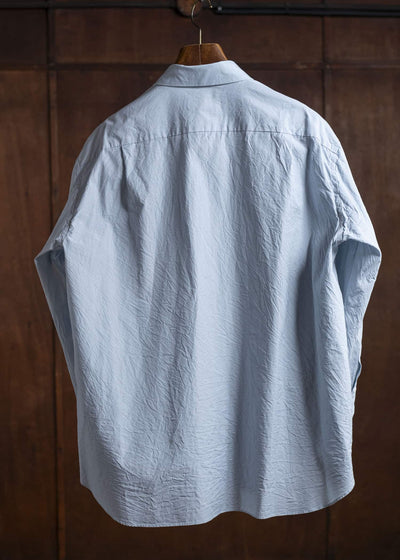 YOKO SAKAMOTO Regular Collar ShirtYS-25SS-71-SKY BLUE