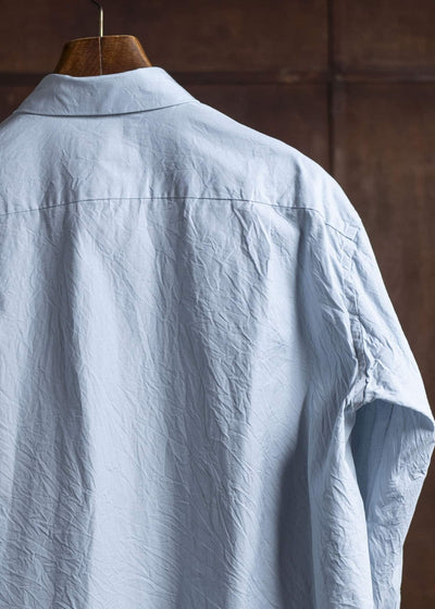 YOKO SAKAMOTO Regular Collar ShirtYS-25SS-71-SKY BLUE