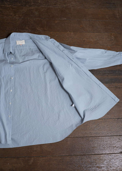 YOKO SAKAMOTO Regular Collar ShirtYS-25SS-71-SKY BLUE