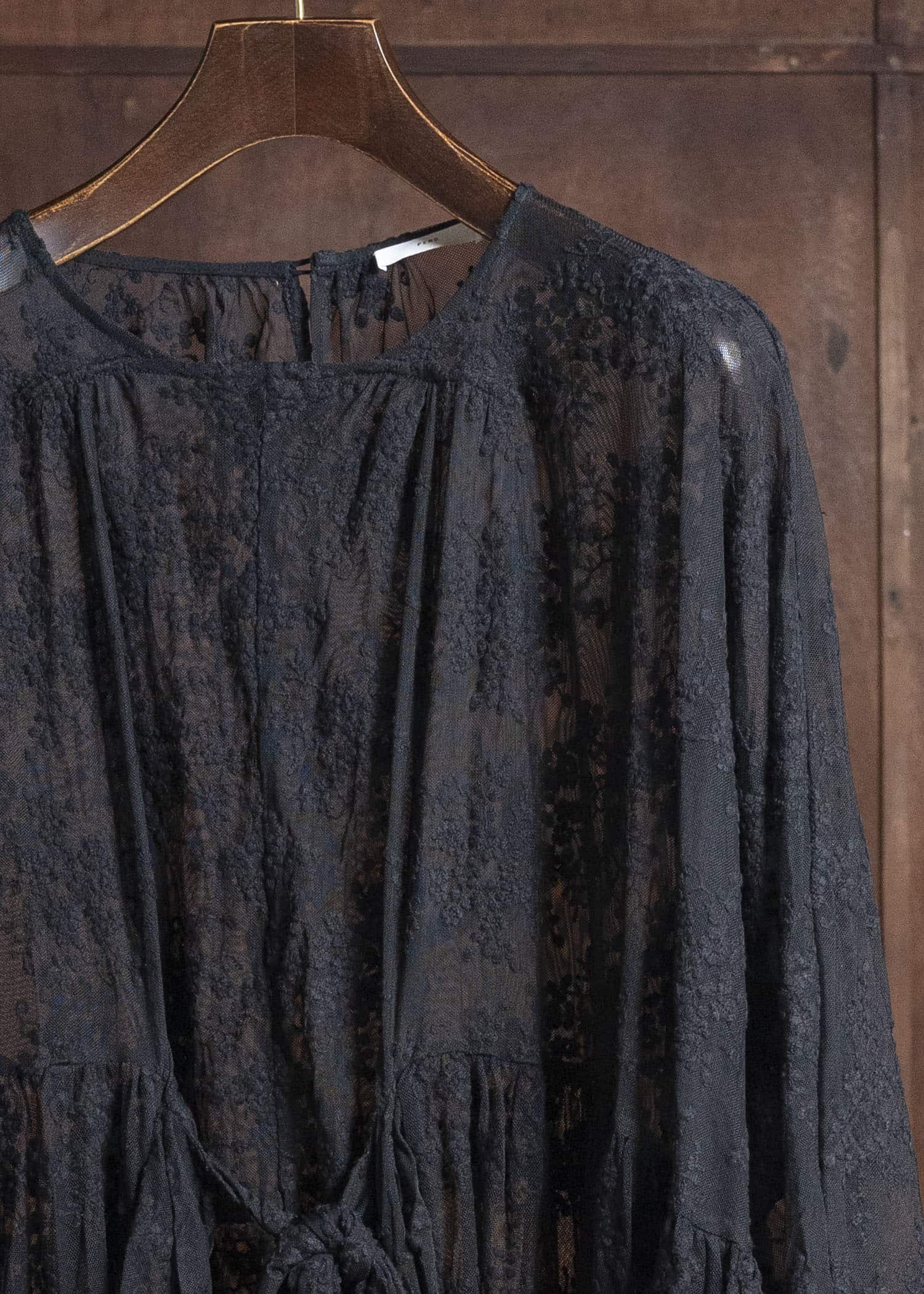 Peng Tai Luna Dress Black PW25C07-2