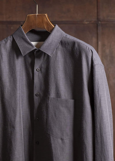 YOKO SAKAMOTO Fit ShirtYS-25SS-44-BROWN