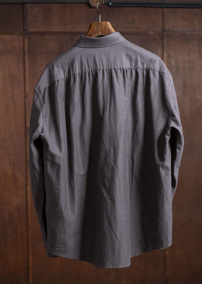 YOKO SAKAMOTO Fit ShirtYS-25SS-44-BROWN