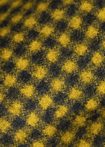 unkruid kontakthof black yellow checked fine loden