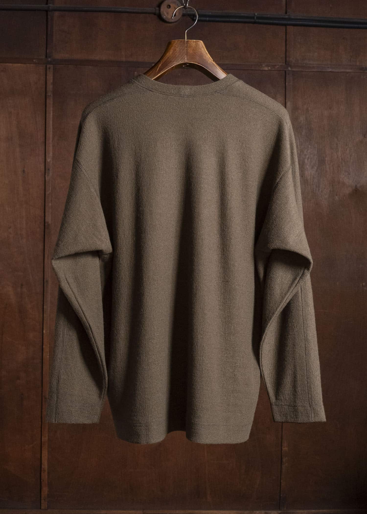 Jurgen Lehl J564UBM554-55 Mini Pile Wool Khaki Olive