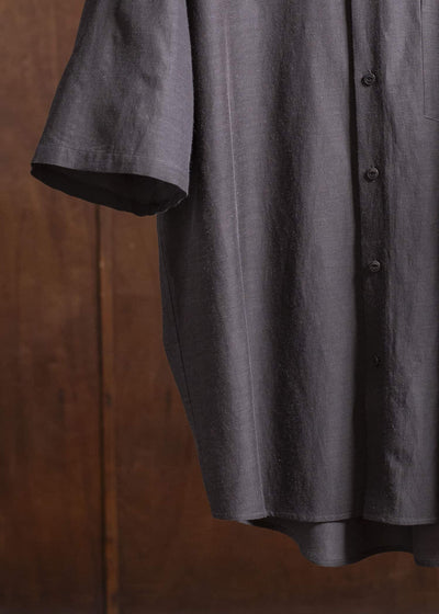 YOKO SAKAMOTO Fit S/S ShirtYS-25SS-45-BROWN