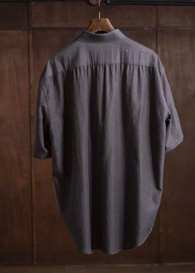 YOKO SAKAMOTO Fit S/S ShirtYS-25SS-45-BROWN