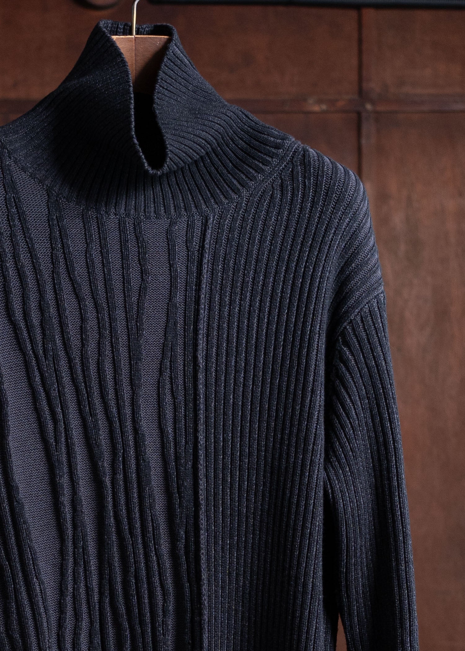 YOHJI YAMAMOTO POUR HOMME  23SS Lib turtle Knit