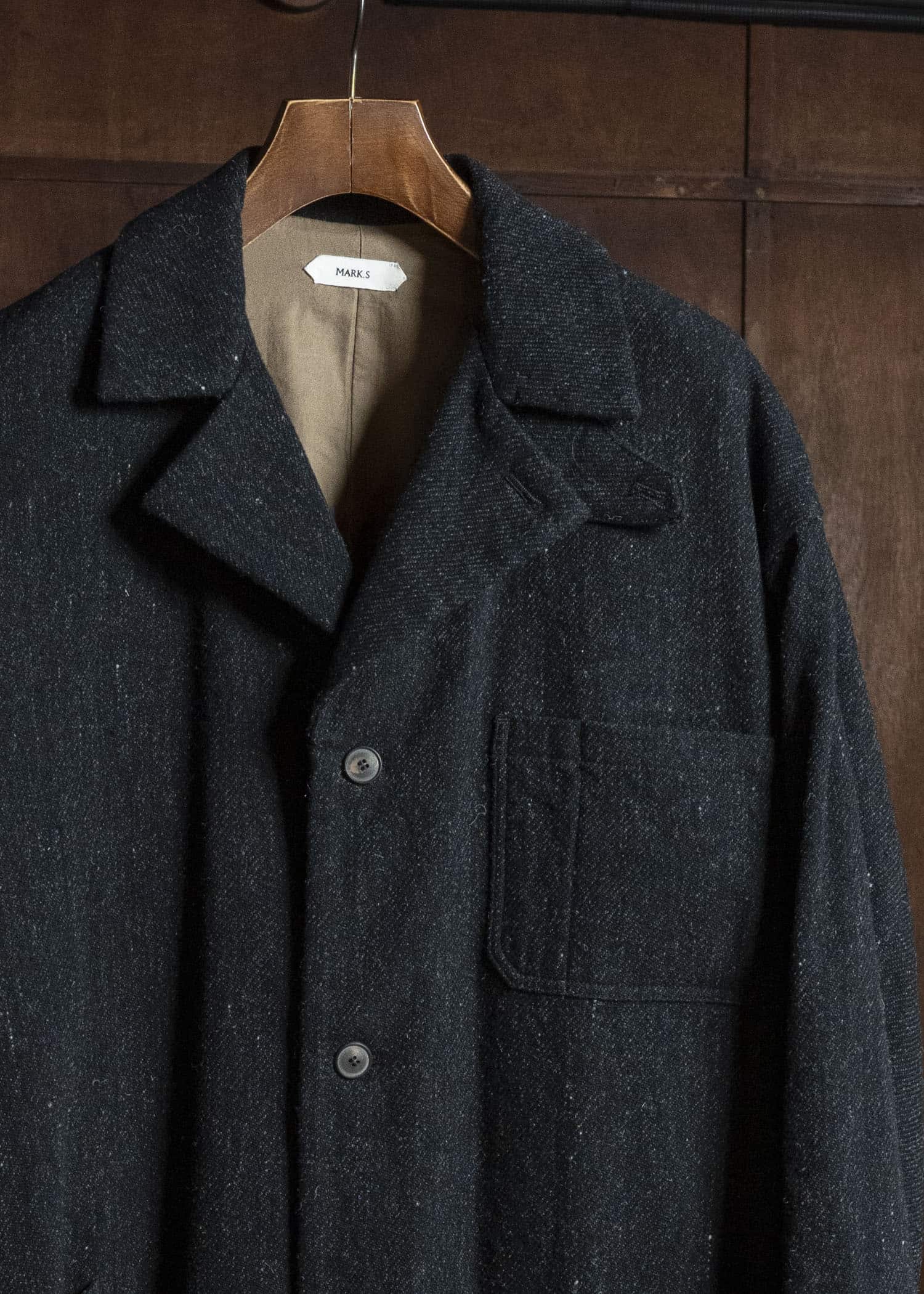 MARK.S MS0062 ANDREI COAT BLACK