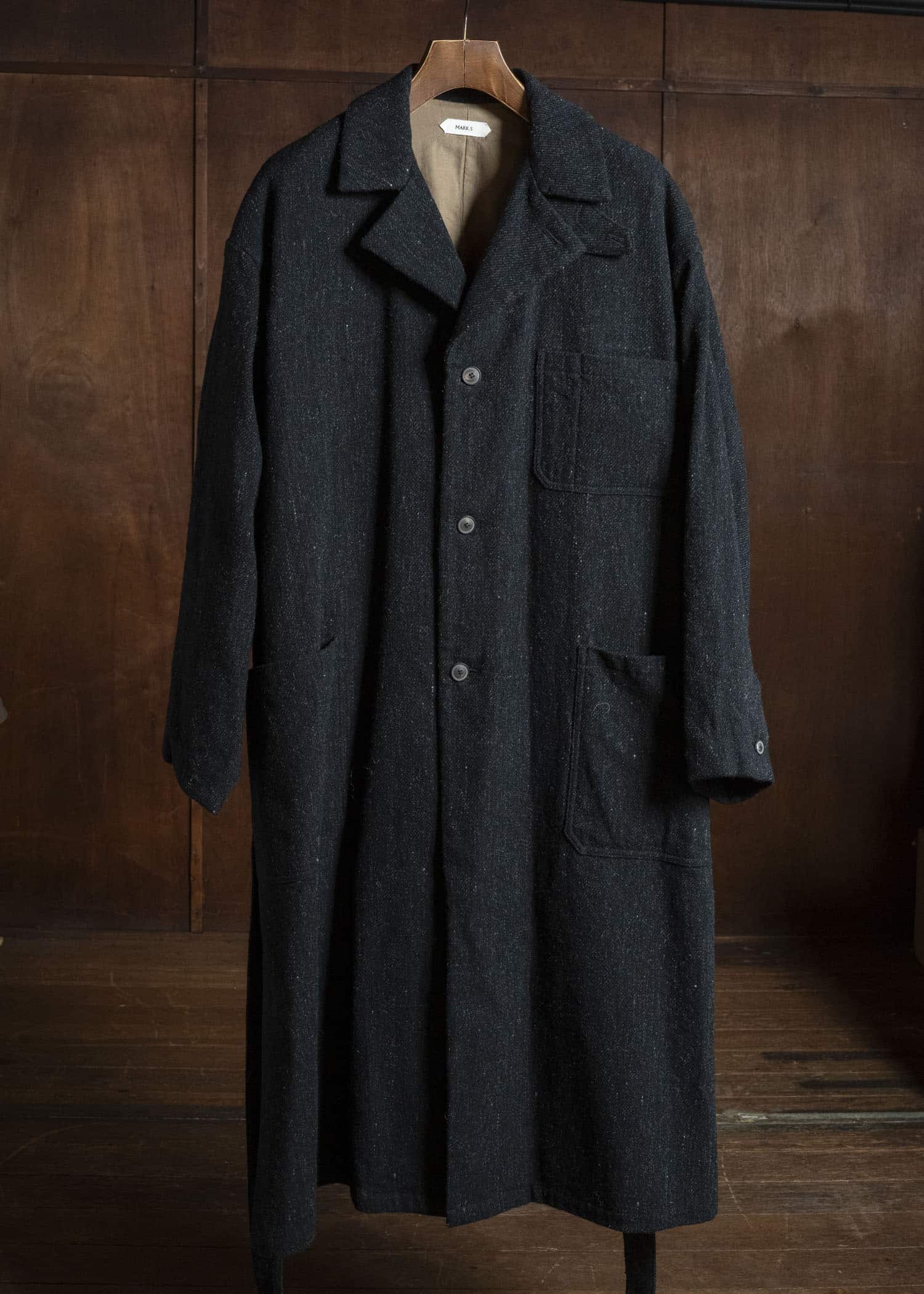 MARK.S MS0062 ANDREI COAT BLACK