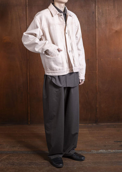 YOKO SAKAMOTO Pleats BlouseYS-25SS-16-CHESTNUT