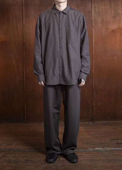 YOKO SAKAMOTO Fit ShirtYS-25SS-44-BROWN