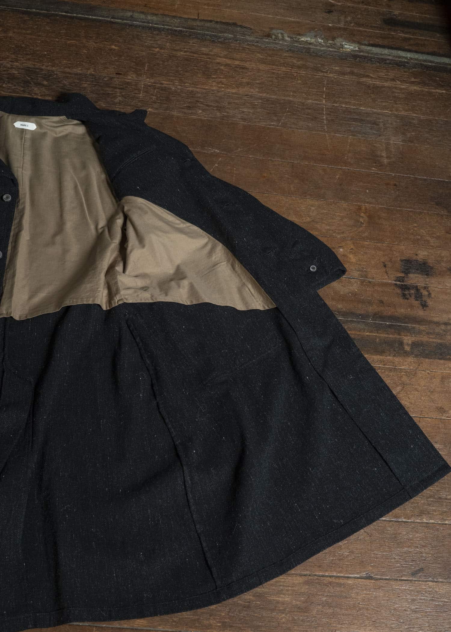 MARK.S MS0062 ANDREI COAT BLACK