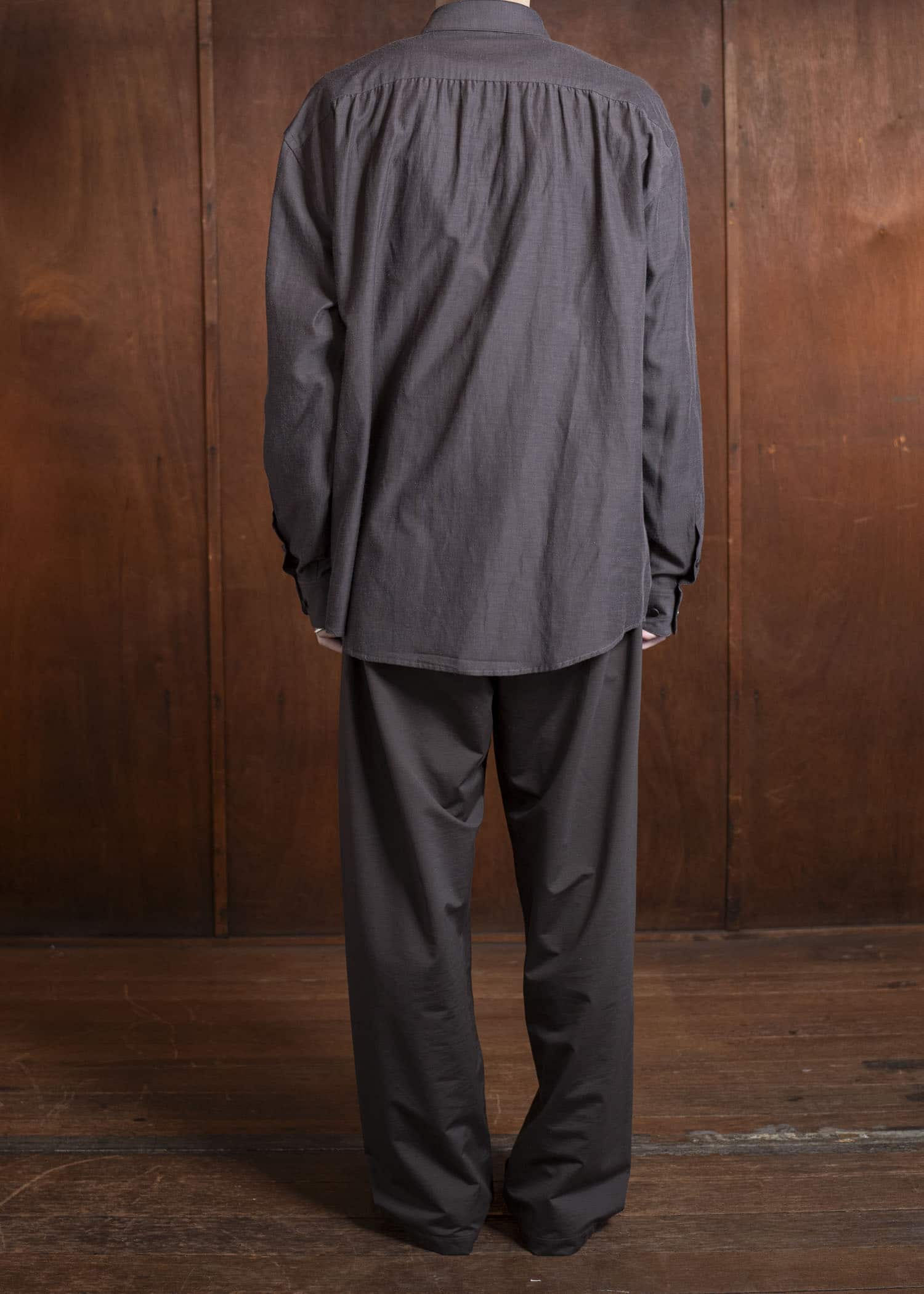 YOKO SAKAMOTO Fit ShirtYS-25SS-44-BROWN