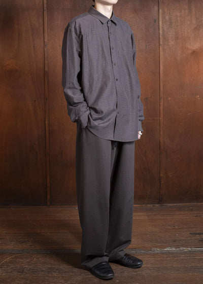 YOKO SAKAMOTO Fit ShirtYS-25SS-44-BROWN