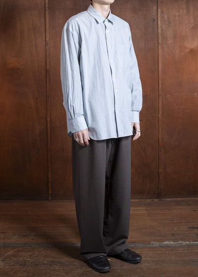 YOKO SAKAMOTO Regular Collar ShirtYS-25SS-71-SKY BLUE