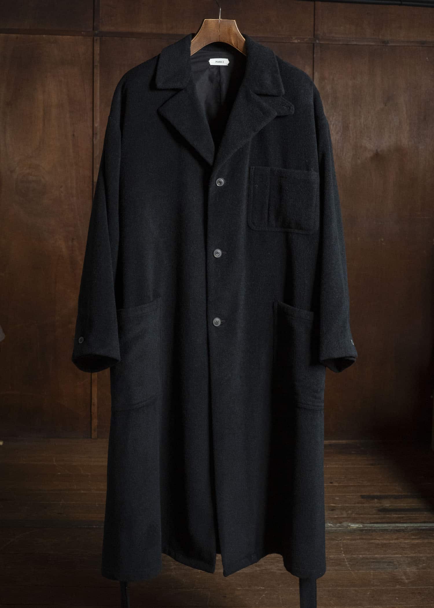 MARK.S MS0059 ANDREI COAT BLACK