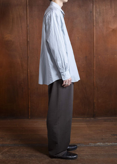 YOKO SAKAMOTO Regular Collar ShirtYS-25SS-71-SKY BLUE