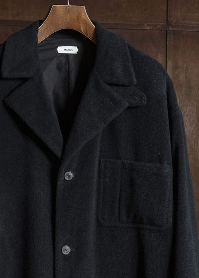 MARK.S MS0059 ANDREI COAT BLACK