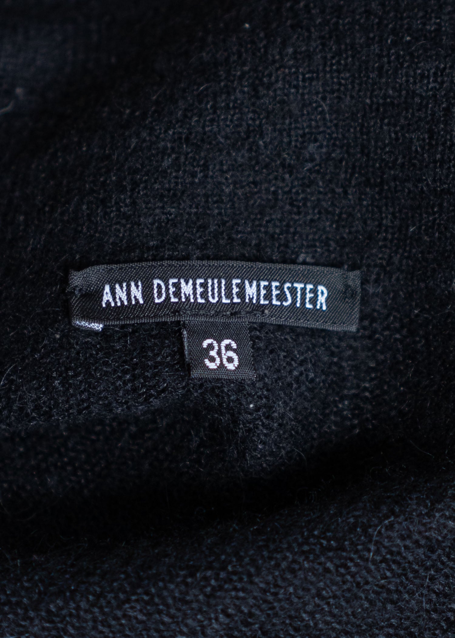 ANN DEMEULEMEESTER Cashmere Mohair Cardigan