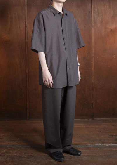 YOKO SAKAMOTO Fit S/S ShirtYS-25SS-45-BROWN