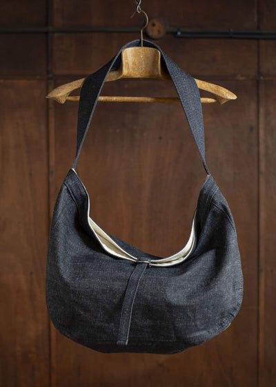 Taiga Takahashi Newsboy Bag Denim Lot.004 Raw Indigo