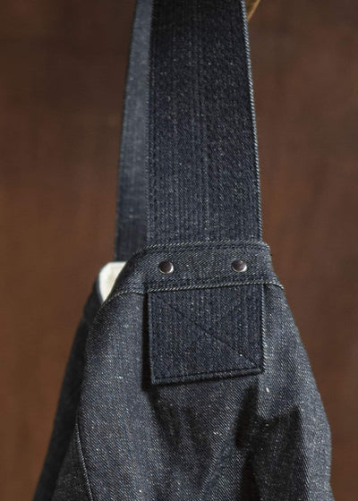 Taiga Takahashi Newsboy Bag Denim Lot.004 Raw Indigo