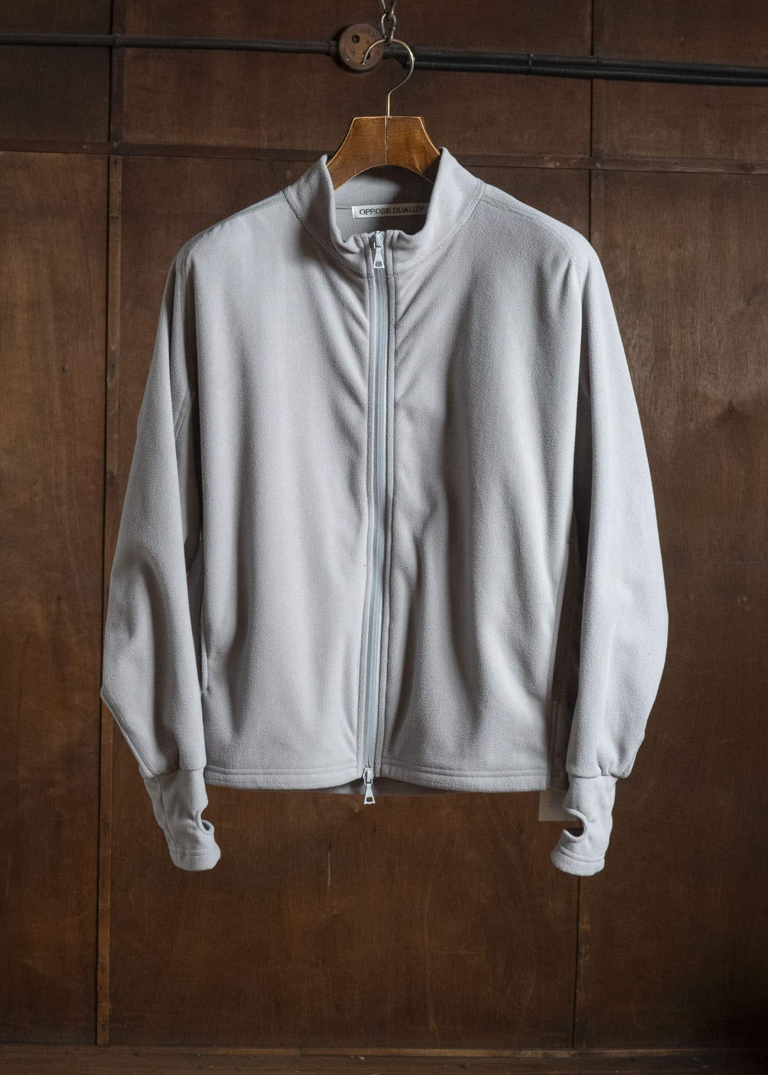 OPPOSE DUALITY LIMITED-26AW Zip Top Wave Fleece （V.O.F別注） Gray
