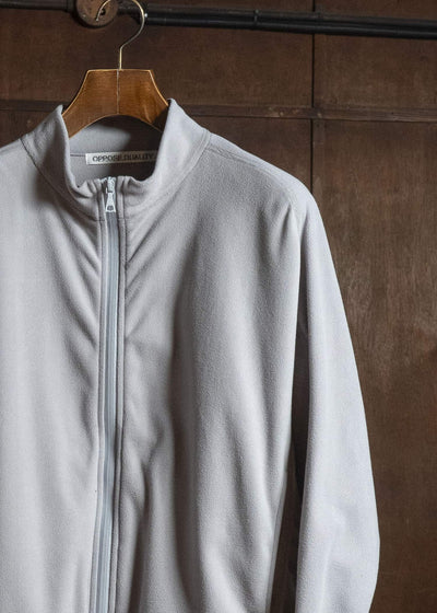 OPPOSE DUALITY LIMITED-26AW Zip Top Wave Fleece （V.O.F別注） Gray