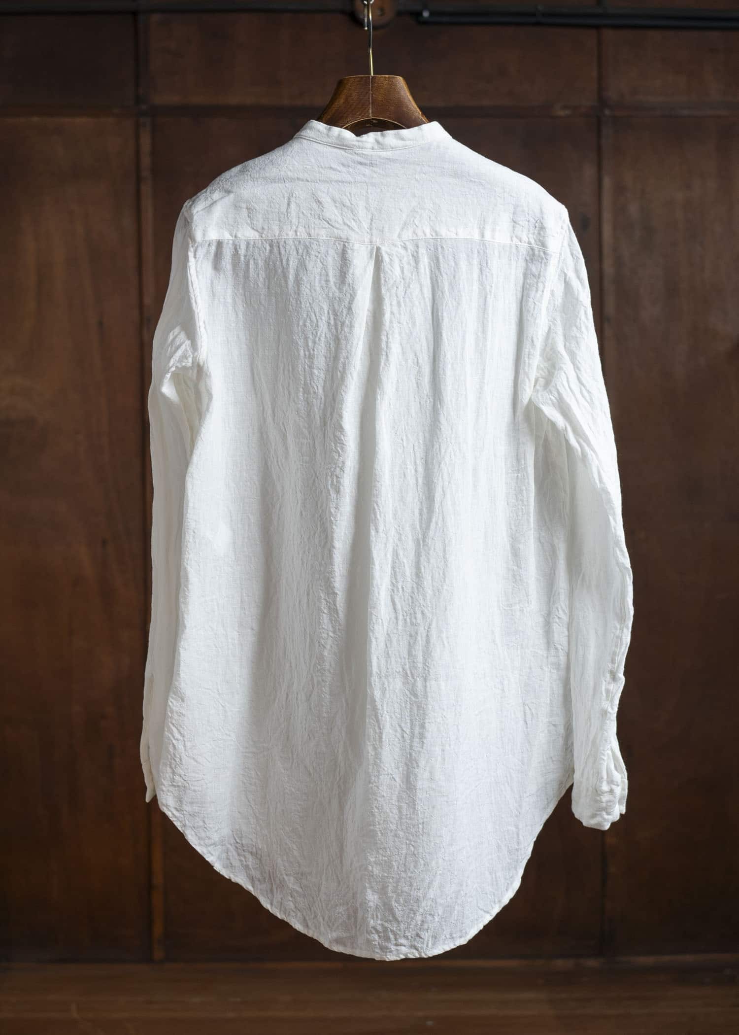 amachi. Side Slit Shirt AY00-7-3 Off White