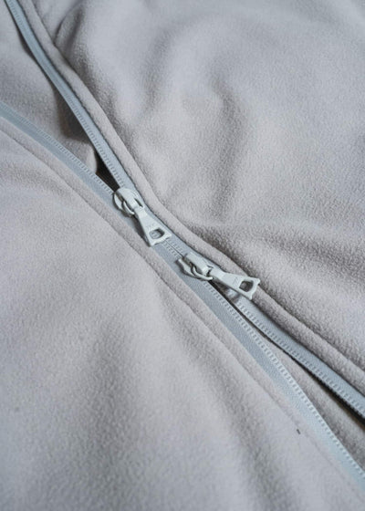 OPPOSE DUALITY LIMITED-26AW Zip Top Wave Fleece （V.O.F別注） Gray