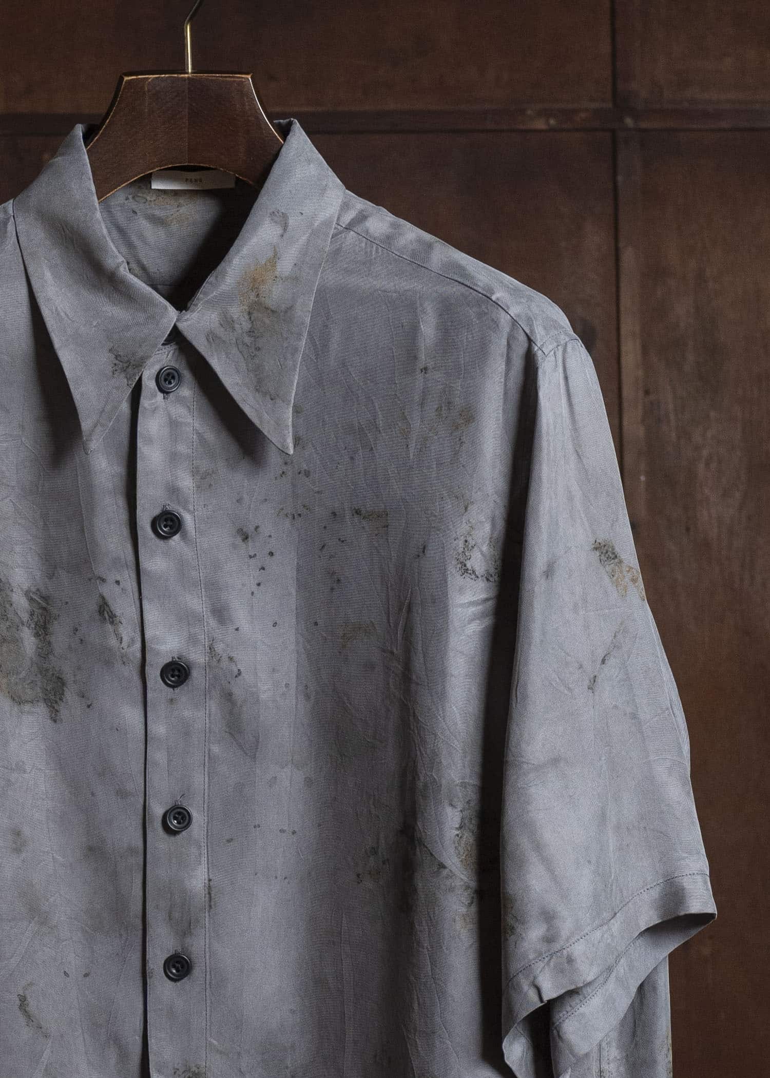 Peng Tai Box Cut Shirt Paloma(Dyed) PS26M01-1