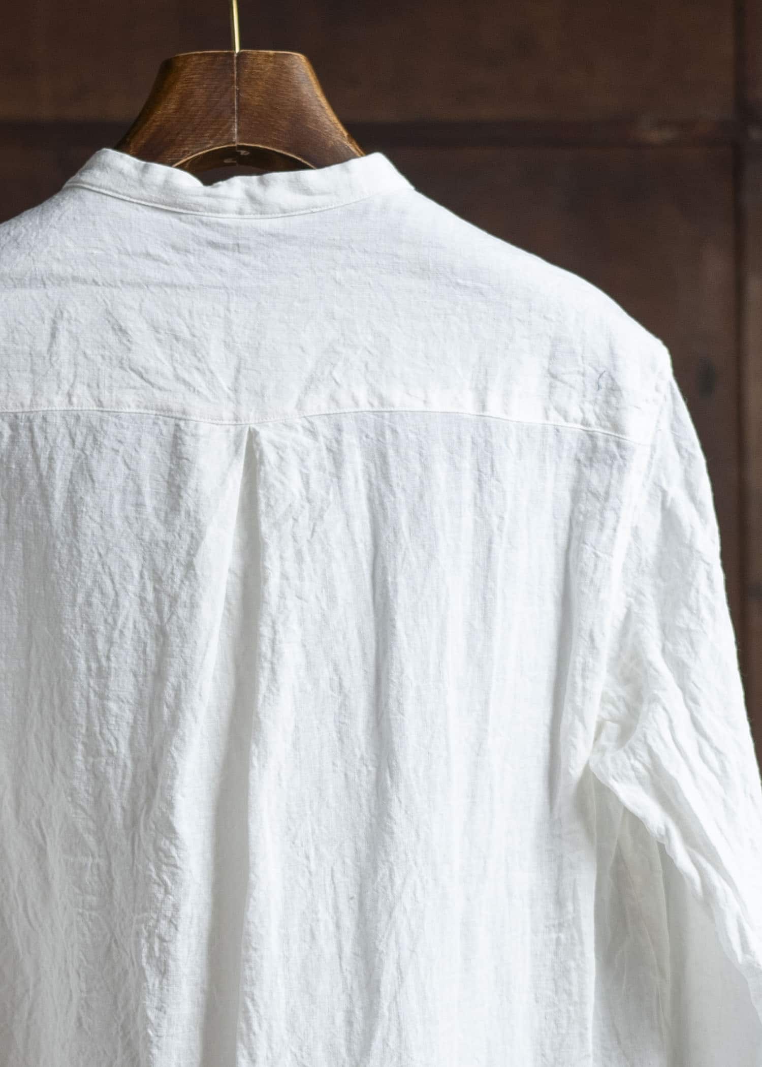 amachi. Side Slit Shirt AY00-7-3 Off White